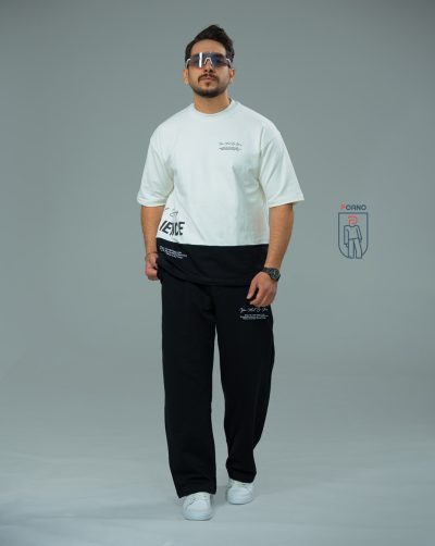 قیمت و خرید ست بهاره تیشرت و شلوار بگ دو نخ Exprince کد 100133