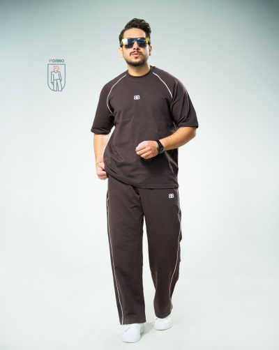 قیمت و خرید ست بهاره تیشرت شلوار بگ پنبه بالنسیاگا کد 100127 E102