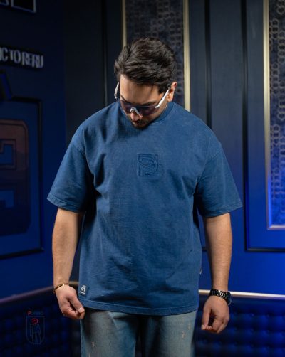 قیمت و خرید تیشرت مردانه سنگشور داغی پوآنو آبی کد 30174 A1