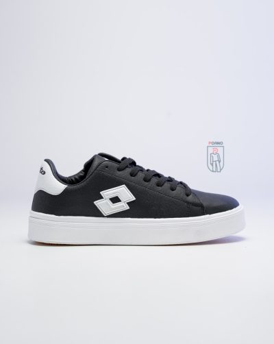 قیمت و خرید کفش ونس رویه چرمی LoTTo رنگ مشکی کد 50208 p