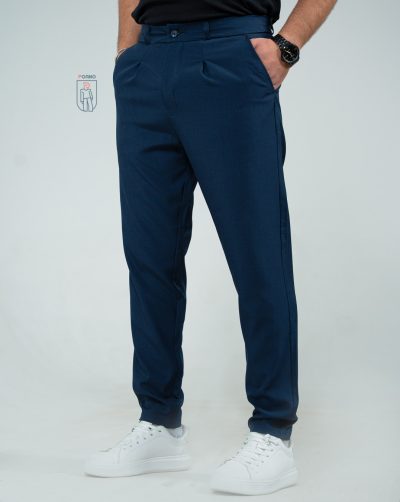 قیمت و خرید شلوار مردانه پارچه بزیاق کمر کش پوآنو کد 70111 D102