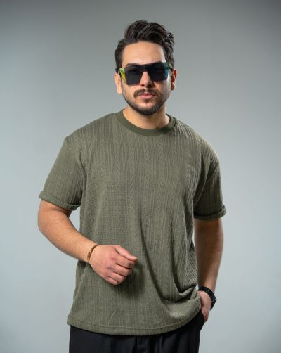 قیمت و خرید تیشرت مردانه مراکشی رنگ سبز کد 30159 B2