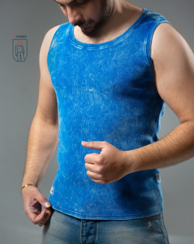 قیمت و خرید تنک تاپ مردانه سنگشور پوانو رنگ آبی تیره کد 30176 D203